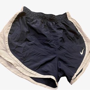 Nike Dri-Fit Navy/White Athletic Shorts Sz S